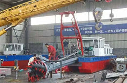 绞吸式抽沙船生产厂家-潍坊特金重工-四川绞吸式抽沙船