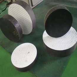 定制矩形 圆形板式橡胶支座 黑色圆形隔震橡胶支座 