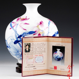省级大师手绘陶瓷花瓶