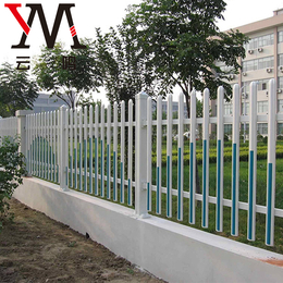 河南长期供应pvc塑钢护栏 PVC草坪围栏园林绿化隔离带护栏