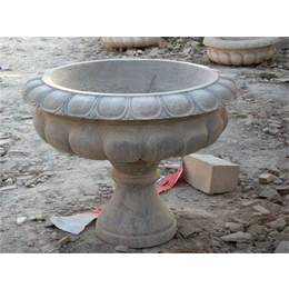埃及米黄花钵加工厂-实创雕塑-山西埃及米黄花钵