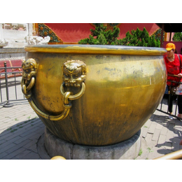 广东铜大缸、旭升铜工艺品、铸铁大缸