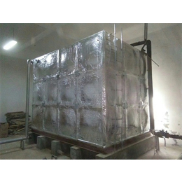 吉林290吨不锈钢焊接水箱-绿凯水箱施工