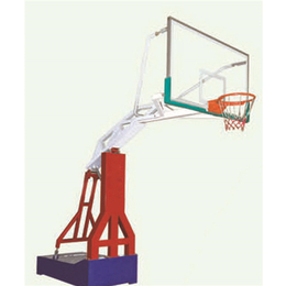 苏州液压篮球架,冀中体育公司,升降液压篮球架