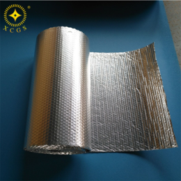 河北沧州厂家生产银白色纳米气囊反射层双层铝箔气泡保温隔热材
