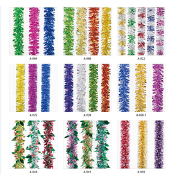 圣诞彩条装饰-圣诞彩条-美恒工艺品
