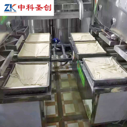 做豆腐的机器多少钱 豆腐自动化生产线视频 豆腐坊设备厂