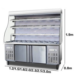 宣城市麻辣烫展示柜|旭龙厨房设备|麻辣烫展示柜哪里有卖