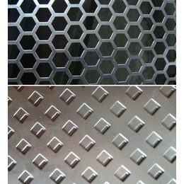 金属冲孔网异形散热装饰网 不锈钢多孔冲孔网 穿孔围栏板六角孔