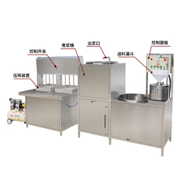 甘肃武威豆腐机厂家* 小型豆腐机包教技术 聚能食品机械