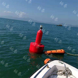 贵阳水源地保护区拦船浮标 弧形拦船浮球警戒线