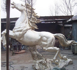 新疆广场大型铜马-世隆雕塑-广场大型铜马厂家