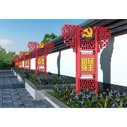 上海市宣传栏可带图加工村牌导视牌制作厂