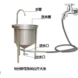 甘肃水压式洗米机、中恒钢材、水压式洗米机哪里有