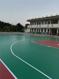 塑胶篮球场-新丰县篮球场-雄奥体育