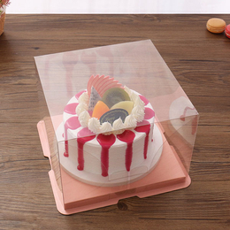 【启智包装】*(多图)_透明生日蛋糕盒订做