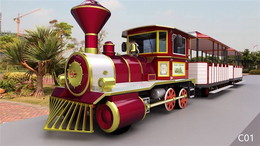 柴油游乐观光小火车-观光小火车-蒂森科技