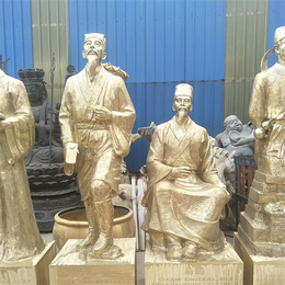 四大名医铜像,昌宝祥铜雕,四大名医铜像厂家