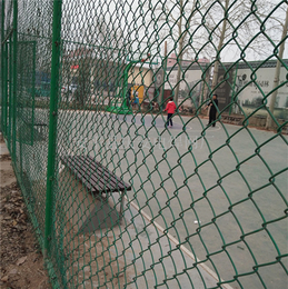 学校球场围网生产-威海学校球场围网-东川丝网