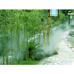 度假酒店绿化带雾喷冷雾人造雾系统工程承包