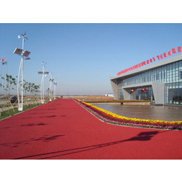 pmma彩色防滑路面,北京鲁人景观公司,防滑路面