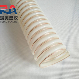 宁波pu塑筋螺旋输料管、pu塑筋螺旋输料管批发、瑞奥塑胶软管