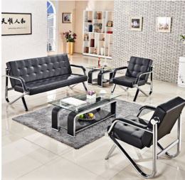 郑州办公家具以旧换新 办公沙发销售简约经济款沙发厂家*