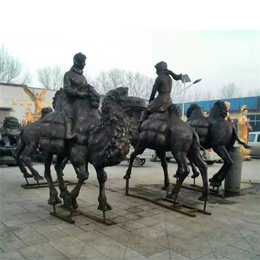 世隆铜雕-湘西骆驼雕塑生产厂