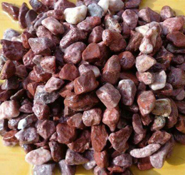 竹中科技生產銷售彩石染色卵石天然卵石五彩石七彩石機米石路面石
