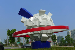 不锈钢雕塑厂家-不锈钢雕塑-苏州灵帆景观雕塑工程(查看)