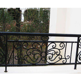 合肥铁艺栏杆-合肥留雅铁艺装饰-小区铁艺栏杆