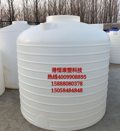 5立方室外水塔 滚塑液体罐 5T5000升工地供水箱 