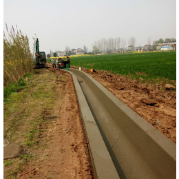标准化农田水渠改造一次性渠道成型机浇筑一体机
