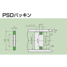 日本sakagami阪上PSD型和PPD型缓冲密封圈