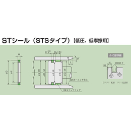 日本阪上*四氟材质格莱圈和斯特封