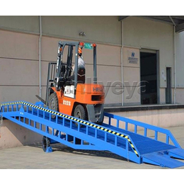 机械式装卸平台斜坡定制-浙江机械式装卸平台斜坡-金力机械