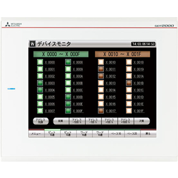 三菱plc 人机界面GT2508-VTWA