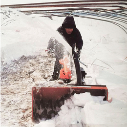 *双鸭山市 新款15马力全齿轮扫雪机抛雪头三合一铲雪设备 