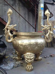 阜新铜香炉制作-鼎泰雕塑(图)-铜香炉制作工艺