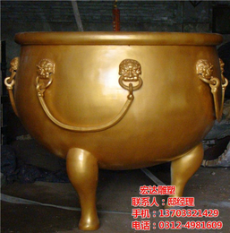 铜大缸-厂家有现货-铜大缸仿古现货摆件