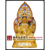 清朝铜佛像的普遍特点是什么？