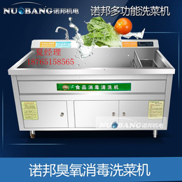 洗菜机NK-1300气泡蔬菜清洗机臭氧加紫外线消毒水循环过滤