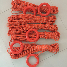 供应反光绳救生绳逃生浮绳登山绳救生浮索+浮环标记信号绳价格