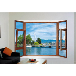 银豪门窗(图)|断桥铝 铝包木门窗|威海经区铝包木门窗
