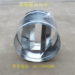 广东通风管设备批发价格  ****生产镀锌白铁螺旋风管厂