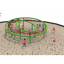 小区户外儿童爬网价格,新余户外儿童爬网,梦航玩具(查看)