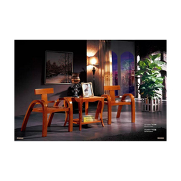 汇品轩全实木休闲桌休闲椅 现代简约中式实木休闲桌椅组合 XXZ6801休闲桌