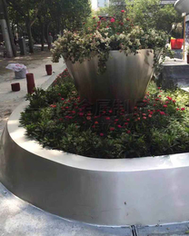 香港不锈钢花盆 弧形异形不锈钢花盆花池 特攻不锈钢花盆厂家