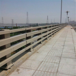 西藏河道桥梁护栏高架桥梁护栏不锈钢复合管桥梁护栏