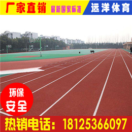 贵州清镇13mm透气型塑胶跑道造价 清镇塑胶跑道翻新